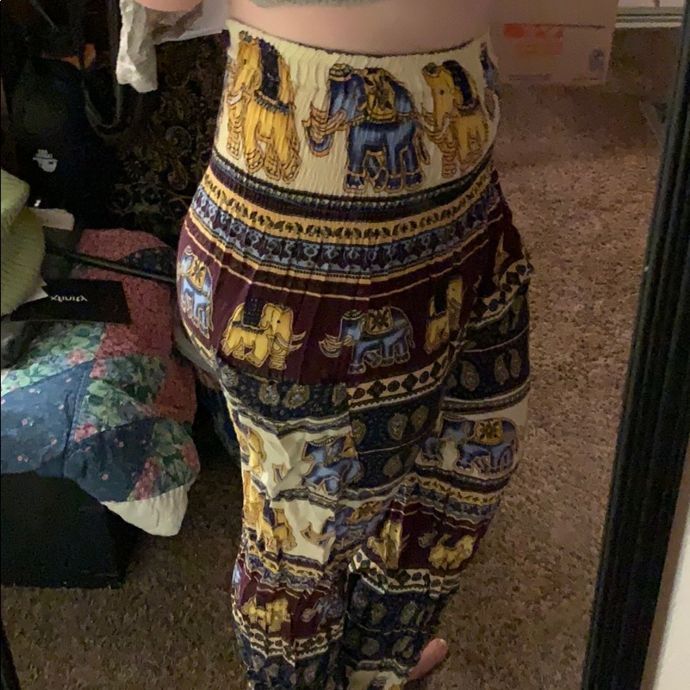 Boho baggy elephant pants